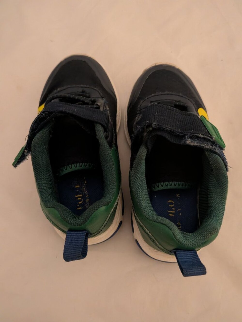Polo Ralph Lauren toddler shoe size 7 Blue Green - Picture 8 of 11